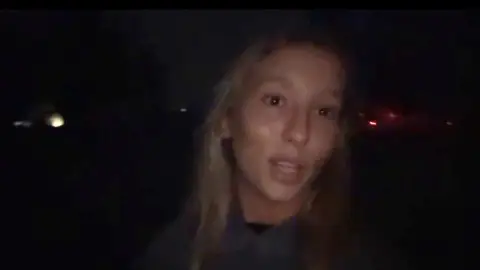 Daniela, española en el ojo del huracán Milton Daniela, española en el ojo del huracán Milton