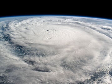 Huracán Milton sobre el Golfo de México