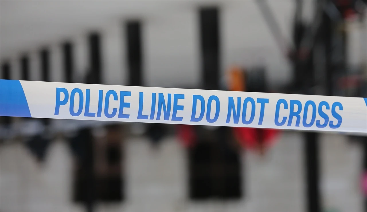 Imagen de archivo de una cinta de la Policía británica