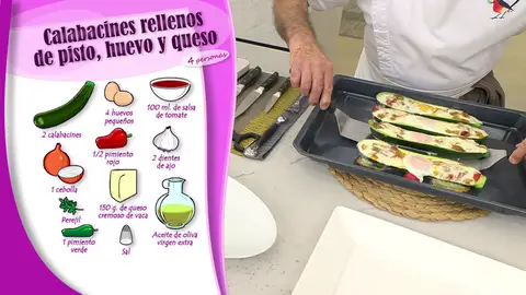 Ingredientes Calabacines rellenos Ingredientes Calabacines rellenos
