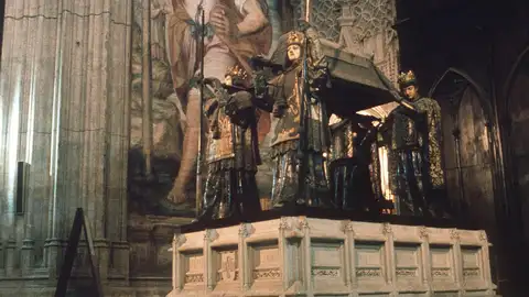 En la catedral de Sevilla se encuentra el panteón familiar de Cristóbal Colón En la catedral de Sevilla se encuentra el panteón familiar de Cristóbal Colón