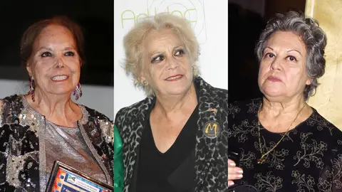 Emma Penella, Terele Pávez y Elisa Montés Emma Penella, Terele Pávez y Elisa Montés