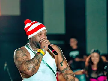 'El Taiger', durante una actuación 'El Taiger', durante una actuación