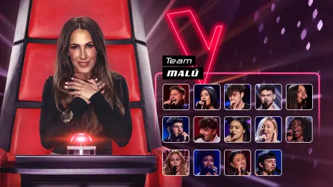 Equipo Malú La Voz 2024 Equipo Malú La Voz 2024