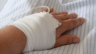 Ni&ntilde;o hospitalizado
