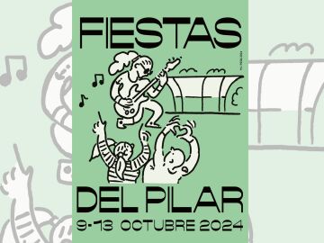 Cartel Fiestas del Pilar 2024