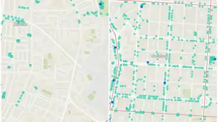 Mapa de bancos públicos de Madrid Mapa de bancos públicos de Madrid