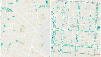 Mapa de bancos públicos de Madrid: radiografía de las desigualdades entre barrios