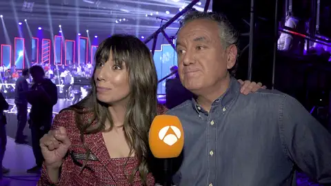 Almudena Cid y Roberto Brasero Almudena Cid y Roberto Brasero