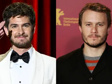 Andrew Garfield y Heath Ledger Andrew Garfield y Heath Ledger