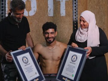 Adnan Almousa y sus dos récords Guinness