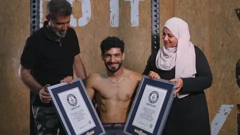 Adnan Almousa y sus dos récords Guinness Adnan Almousa y sus dos récords Guinness