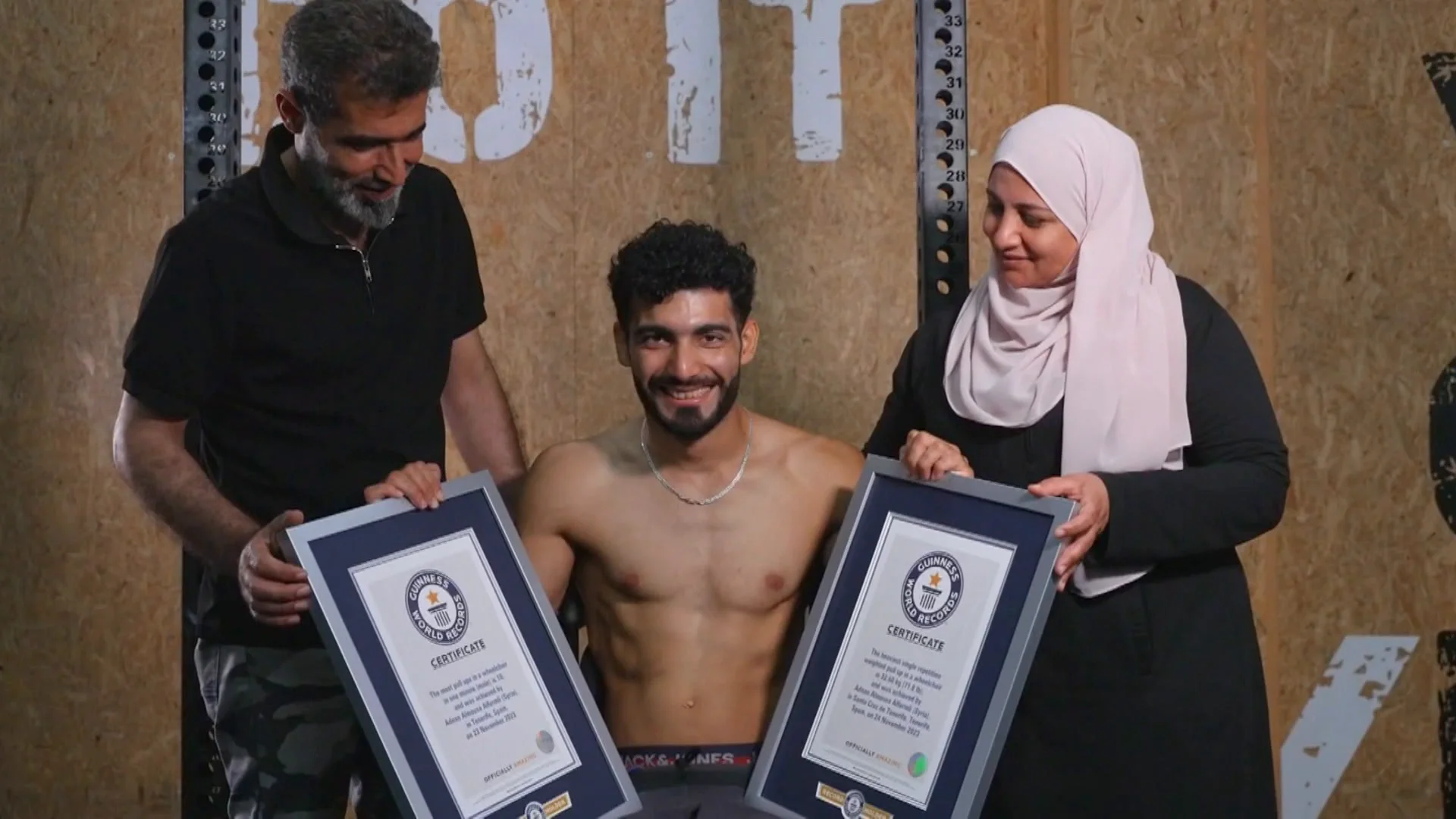 Adnan Almousa y sus dos récords Guinness Adnan Almousa y sus dos récords Guinness