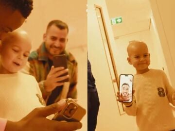 Jude Bellingham habla a través de una videollamada con una niña enferma de cáncer