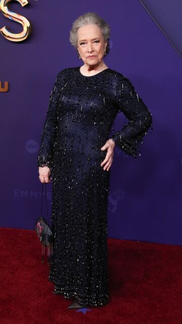 Kathy Bates en la alfombra roja de los Premios Emmy 2024
