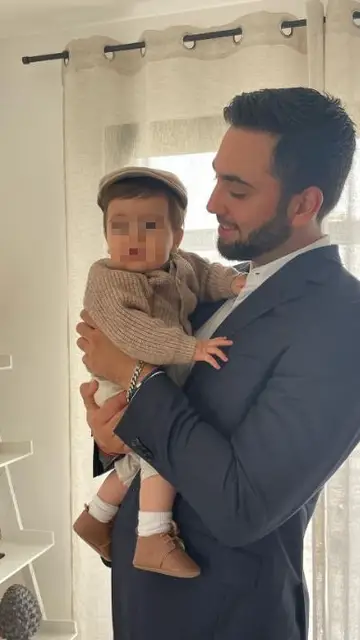 Fernando Sanz Asensio con su sobrina Micaela Fernando Sanz Asensio con su sobrina Micaela