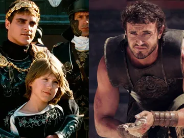 Spencer Treat Clark y Paul Mescal como Lucius Spencer Treat Clark y Paul Mescal como Lucius