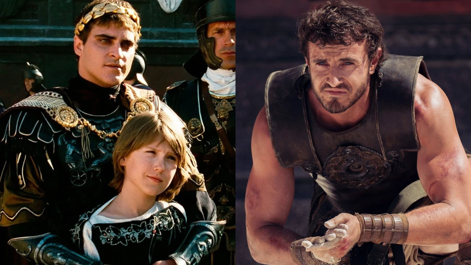 Spencer Treat Clark y Paul Mescal como Lucius Spencer Treat Clark y Paul Mescal como Lucius