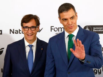 Pedro Sánchez y Salvador Illa en 'World in Progress Barcelona'