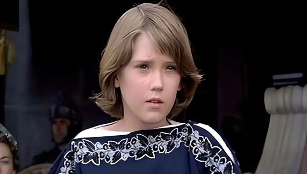 Spencer Treat Clark como Lucius en Gladiator Spencer Treat Clark como Lucius en Gladiator