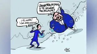 El caso Ábalos protagoniza la viñeta gráfica de esta semana El caso Ábalos protagoniza la viñeta gráfica de esta semana