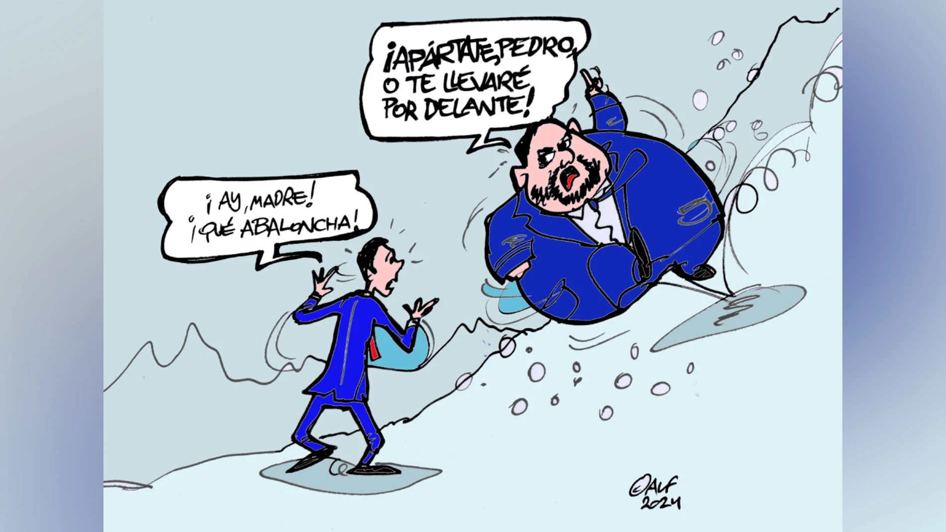 El caso Ábalos protagoniza la viñeta gráfica de esta semana El caso Ábalos protagoniza la viñeta gráfica de esta semana