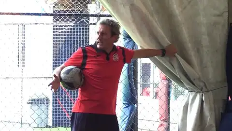 Paco Araujo entrenando Paco Araujo entrenando