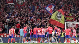 Imagen del Metropolitano durante el Atl&eacute;tico-Real Madrid de LaLiga