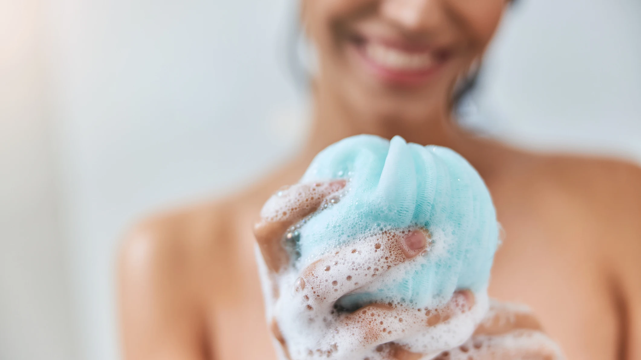 Esponja de ba&ntilde;o