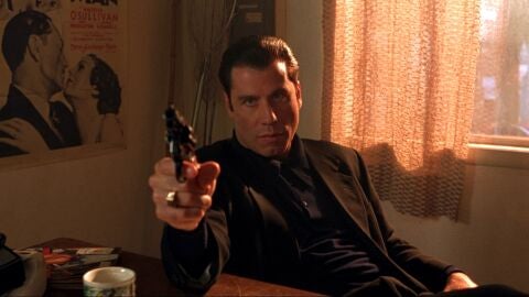 John Travolta en Cómo conquistar Hollywood (Get Shorty)