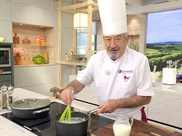 ¡Una bechamel de jamón! La clave de Karlos Arguiñano para dar un toque extra de sabor a tus comidas ¡Una bechamel de jamón! La clave de Karlos Arguiñano para dar un toque extra de sabor a tus comidas