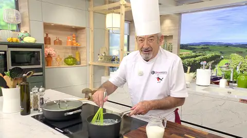 ¡Una bechamel de jamón! La clave de Karlos Arguiñano para dar un toque extra de sabor a tus comidas ¡Una bechamel de jamón! La clave de Karlos Arguiñano para dar un toque extra de sabor a tus comidas