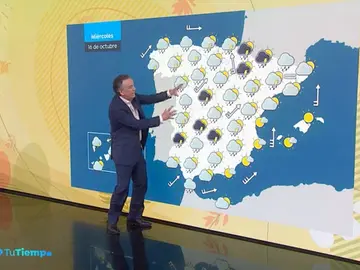 La previsión del tiempo de Roberto Brasero La previsión del tiempo de Roberto Brasero