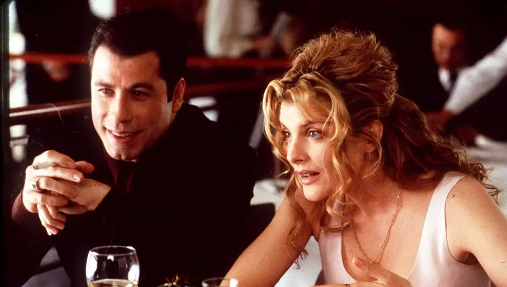 John Travolta y Rene Russo en Cómo conquistar Hollywood (Get Shorty) John Travolta y Rene Russo en Cómo conquistar Hollywood (Get Shorty)
