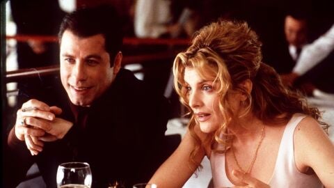 John Travolta y Rene Russo en Cómo conquistar Hollywood (Get Shorty)