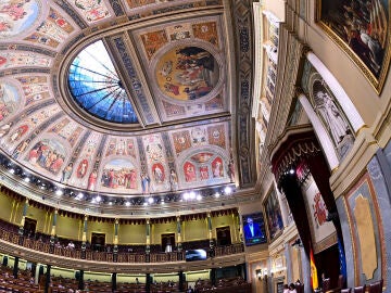 Imagen panorámica del Congreso de los Diputados 