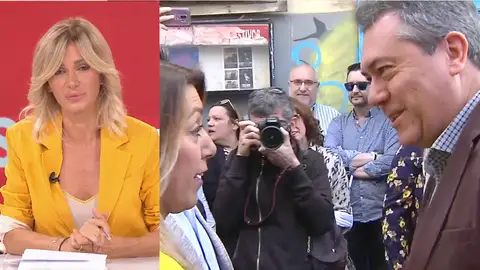 Juan Espadas y Susana Díaz Juan Espadas y Susana Díaz