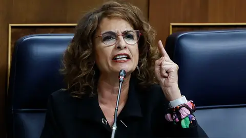 La vicepresidenta primera y Ministra de Hacienda y de Función Pública, María Jesús Montero La vicepresidenta primera y Ministra de Hacienda y de Función Pública, María Jesús Montero