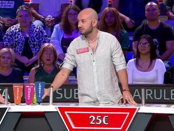 Jorge Fernández, a Pablo tras conseguir varios gajos seguidos: “Mira que atril más colorido tienes” Jorge Fernández, a Pablo tras conseguir varios gajos seguidos: “Mira que atril más colorido tienes”