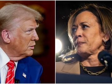 Donald Trump y Kamala Harris