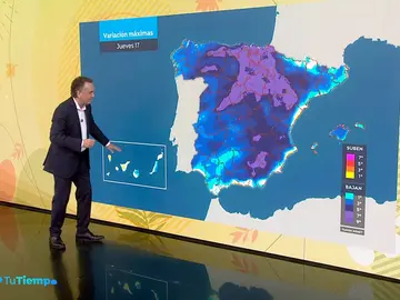 La previsión del tiempo con Roberto Brasero La previsión del tiempo con Roberto Brasero