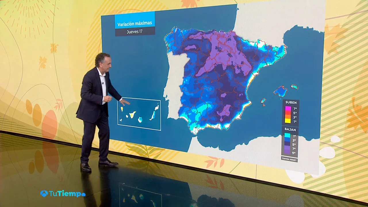La previsión del tiempo con Roberto Brasero La previsión del tiempo con Roberto Brasero