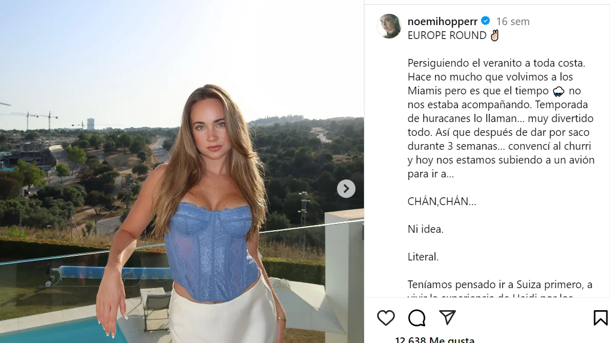 Así es Noemi Hopper: La bailarina española que triunfa en TikTok con su vida en Miami Así es Noemi Hopper: La bailarina española que triunfa en TikTok con su vida en Miami
