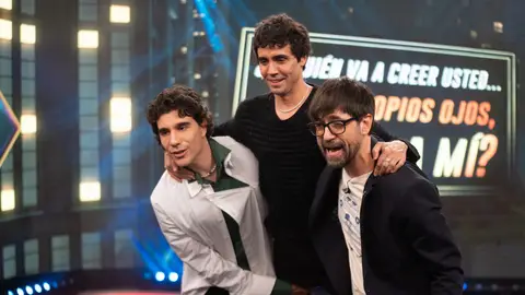 "¡Lo habéis clavado!": Luis Piedrahita no consigue engañar a Javier Ambrossi y Javier Calvo "¡Lo habéis clavado!": Luis Piedrahita no consigue engañar a Javier Ambrossi y Javier Calvo