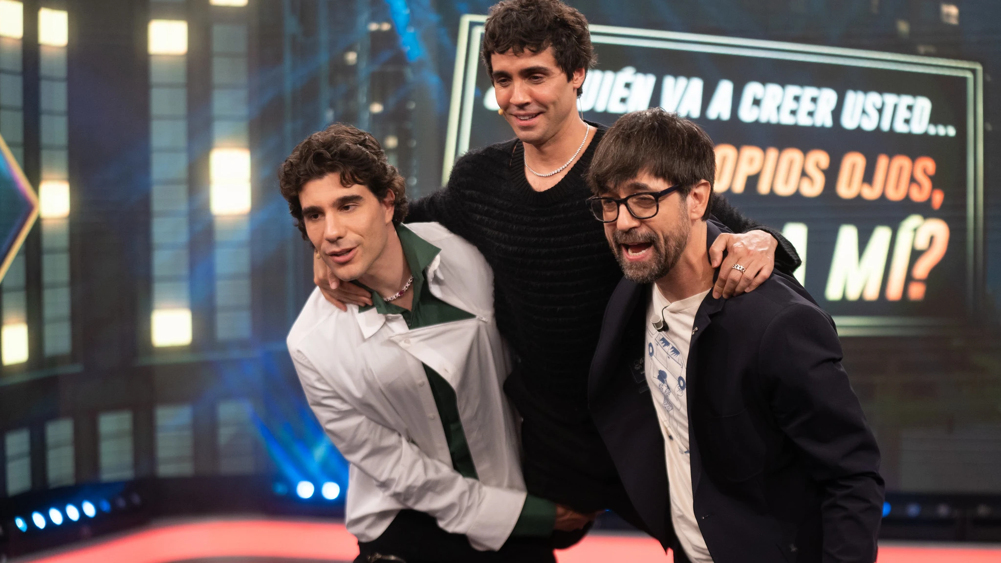 "&iexcl;Lo hab&eacute;is clavado!": Luis Piedrahita no consigue enga&ntilde;ar a Javier Ambrossi y Javier Calvo