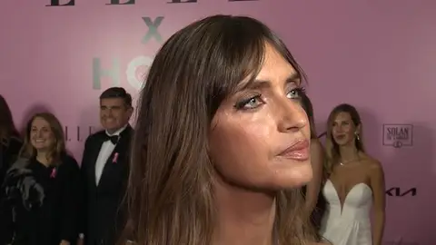 Sara Carbonero en la gala benéfica de Elle Sara Carbonero en la gala benéfica de Elle