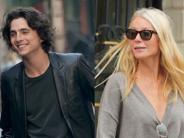 Timothee Chalamet y Gwyneth Paltrow