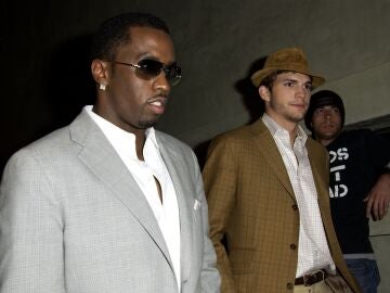 Sean 'Diddy' Combs y Ashton Kutcher