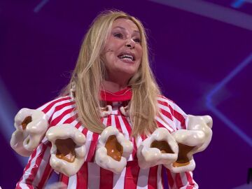 ¡Cazada por Javier Calvo! Ana Obregón era Palomitas en Mask Singer