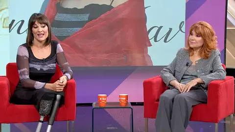 Irene Villa y su madre en Espejo Público. Irene Villa y su madre en Espejo Público.